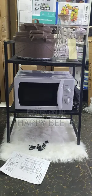 *2tier Heavy Duty Telescopic Adjustable Microwave Stand*