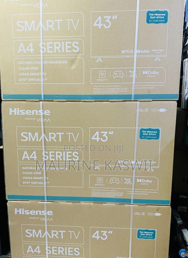 Hisense 43” Smart Frameless Full Hd Resolution Tv 43 A4(2025