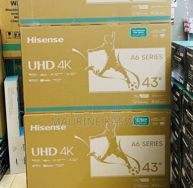 Hisense 43” Uhd Resolution Vida Tv 43a6(2025 - main view