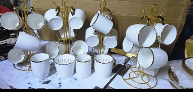 6 PCS Golden Mugs - main view