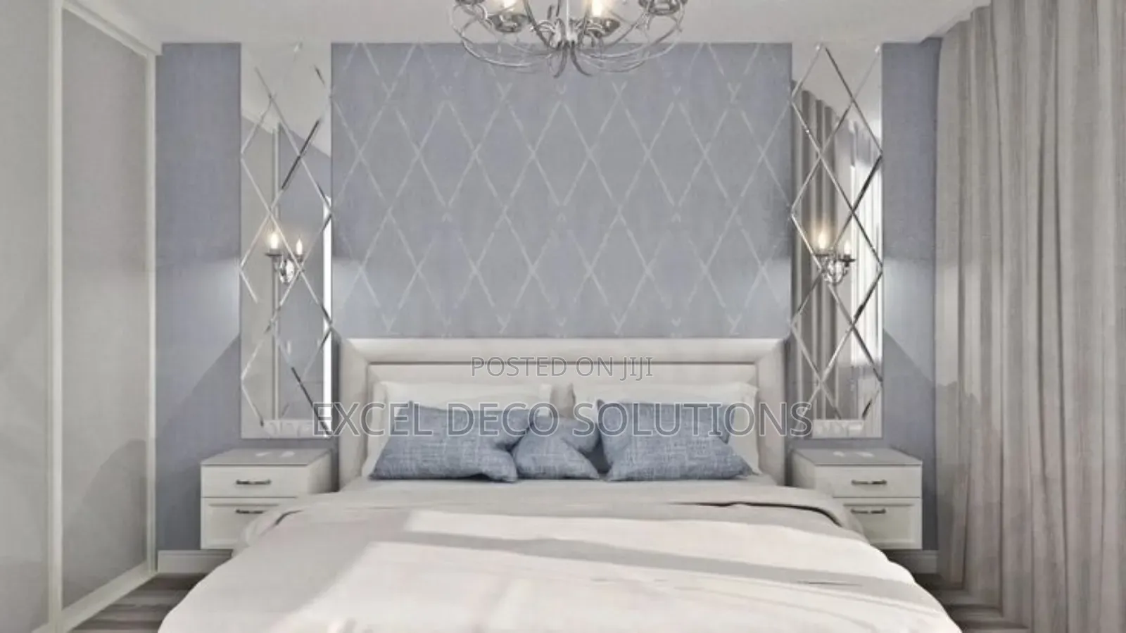 Frameless Diamond Mirror – Clean Luxury Look