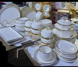38 PCS Ceramic Imperial Gremany Fashion Design Dinner Set.