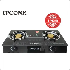Ipcone Double Burner Cooker-glass