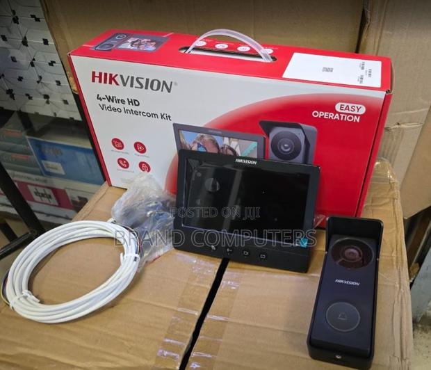 Hikvision 4-wire Hd Video Intercom Kit - main view