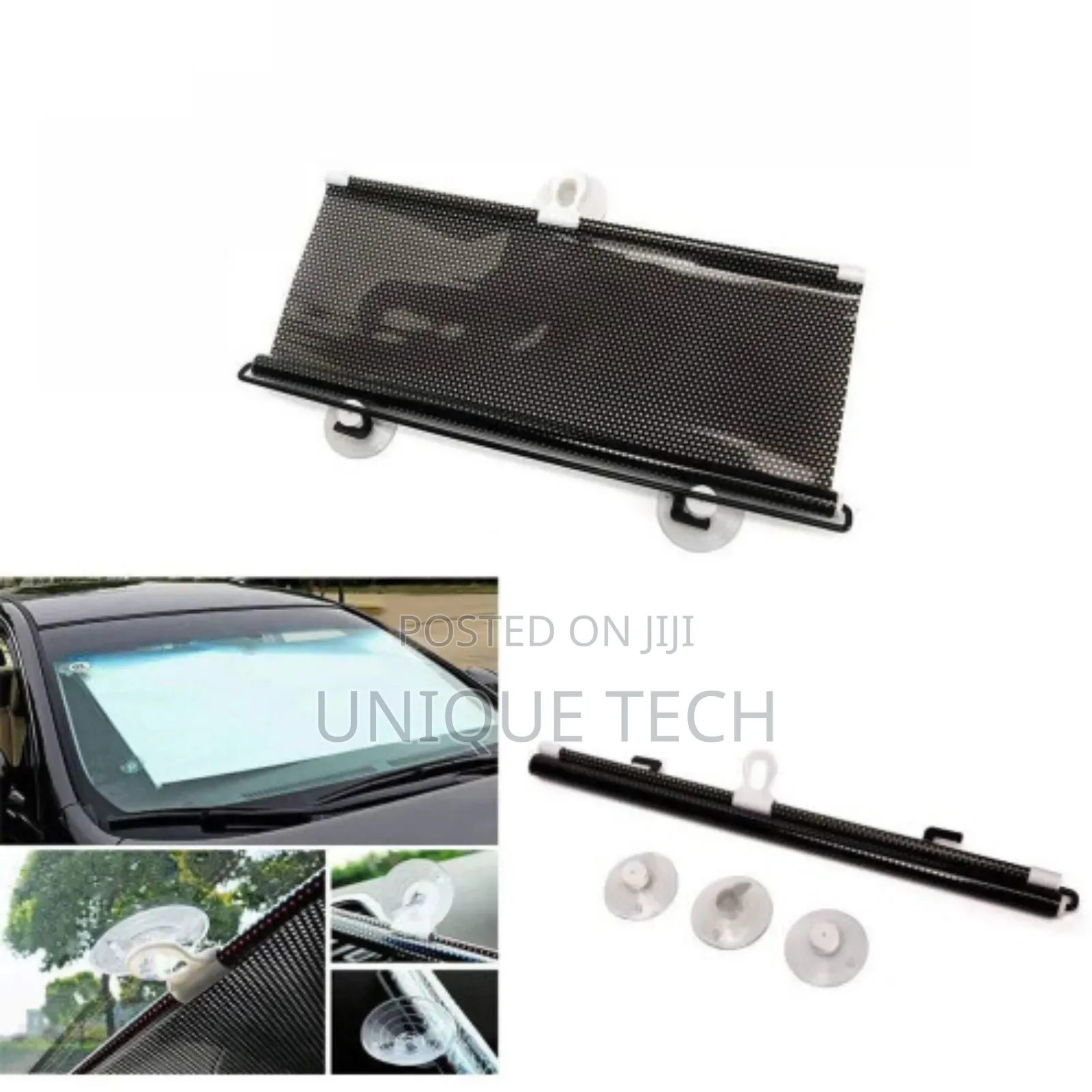 Retractable Windscreen Sun Shield / Car Windscreen Sun Protector