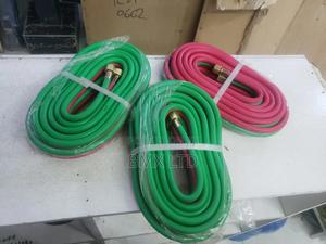 Oxygen-Ready Rubber Hose – Dual-Colour (Red/Green) - main view