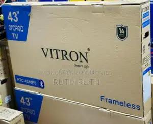 Vitron 43 Inches Smart Android TV Frameless