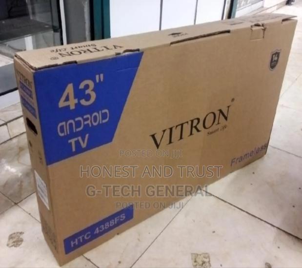Vitron 43 Inches Smart Android Frameless - thumbnail 2