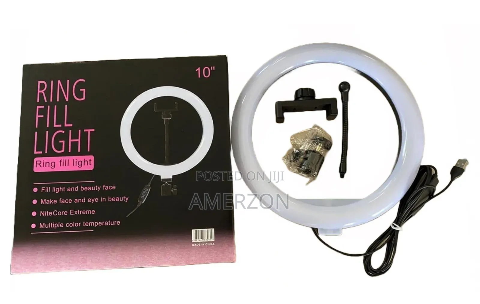 10 Inch Ring Light With 2.1meters