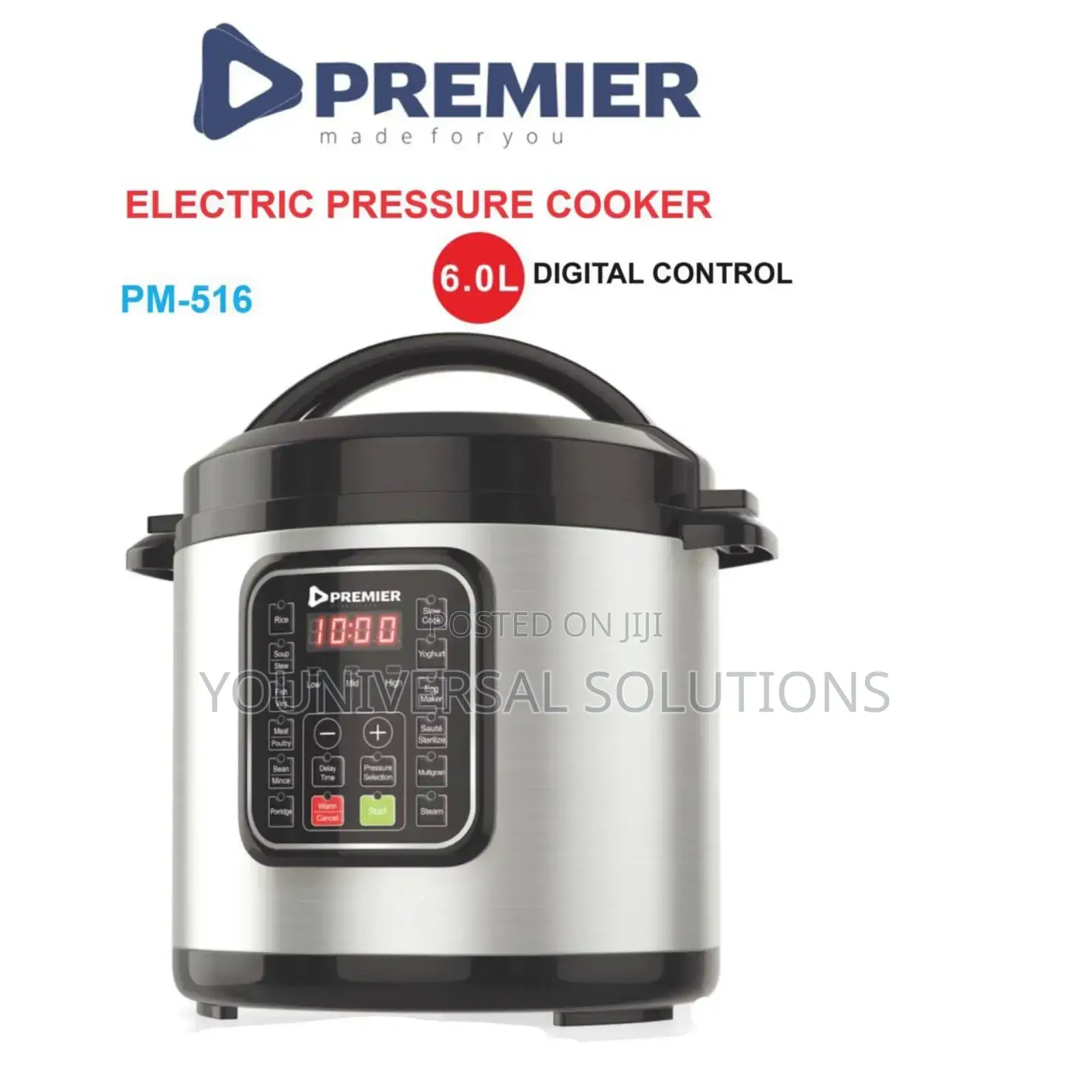 Premier Electric Pressure Cooker 6l