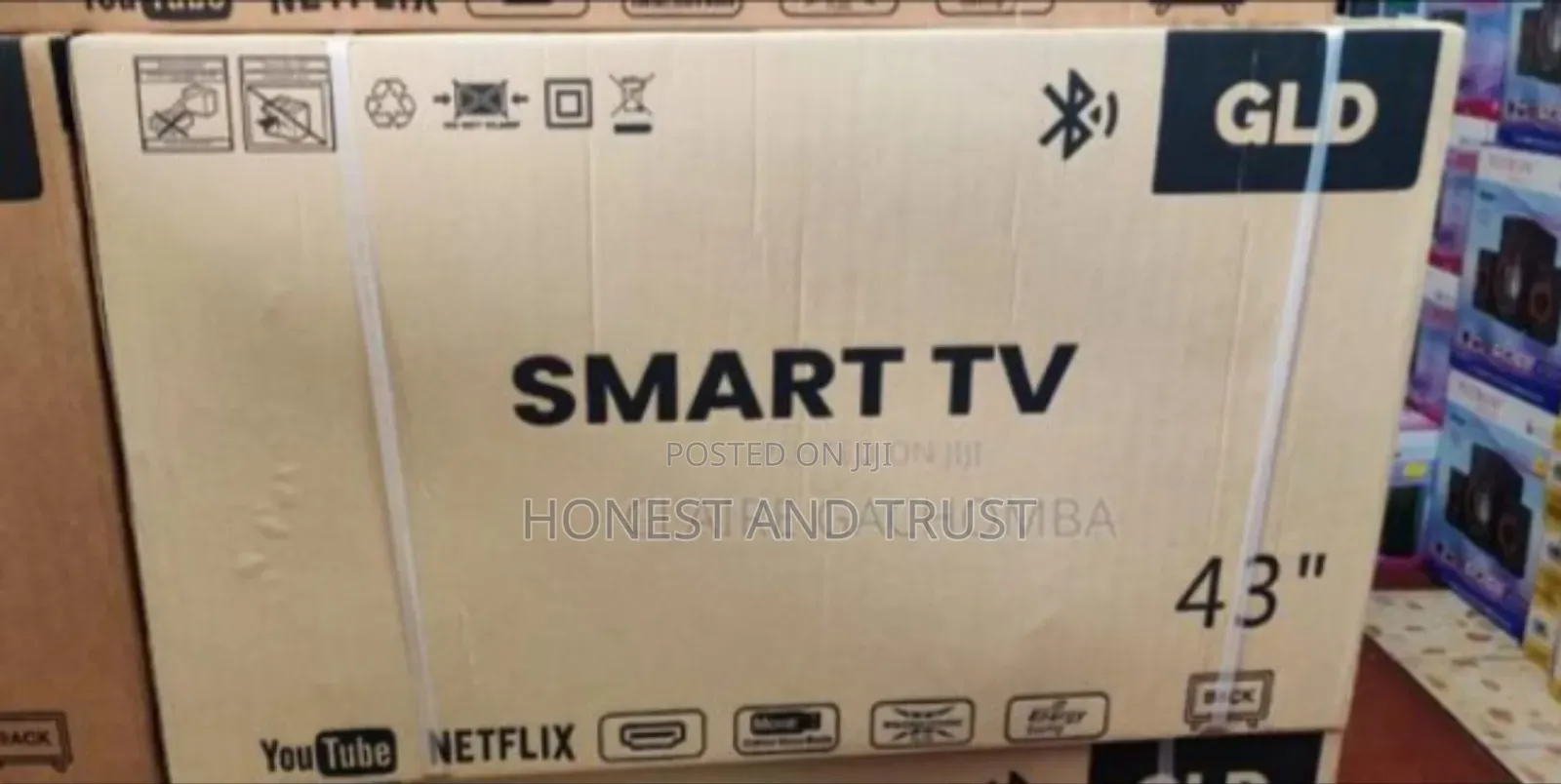 Gld 43inches Smart Tv With Bluetooth