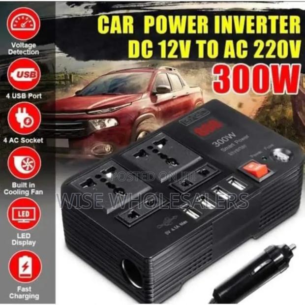 *300w Car Power Inverter Dc To Ac 12v To 220v