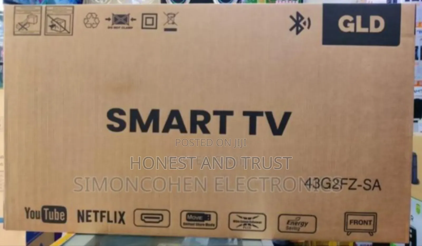 GLD 43inches Smart Tv With Bluetooth