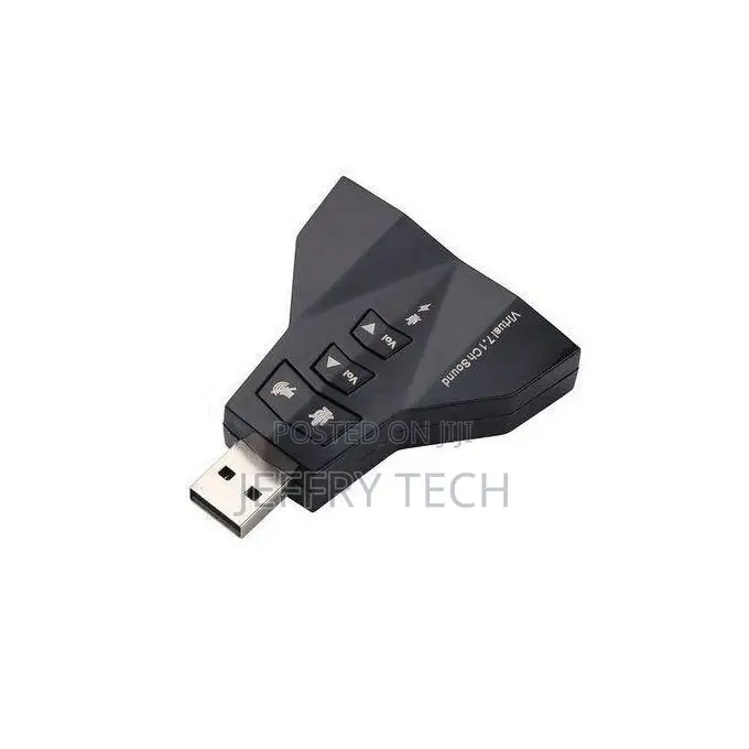 External Live Sound Card With Double Headset Output Audio