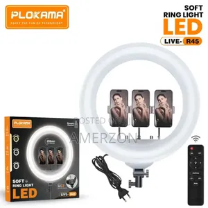 Plokama R45 Soft Led Ring Light 17.5inch