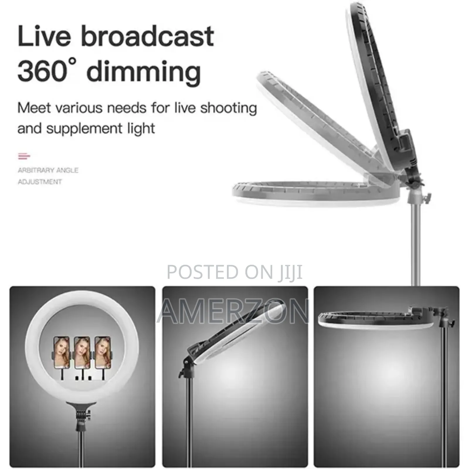 Plokama R45 Soft Led Ring Light 17.5inch