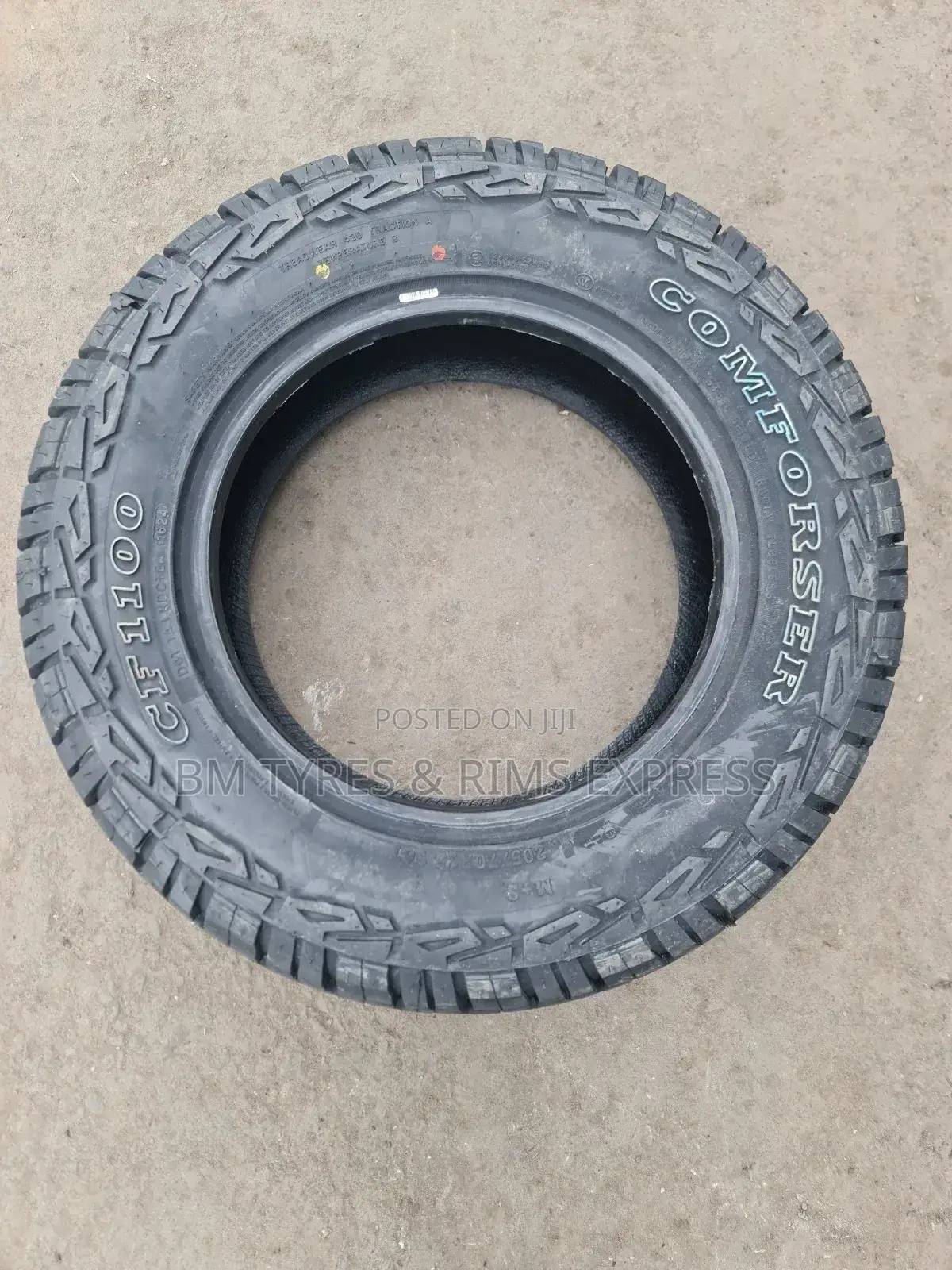 205 /70 R15 Comforser Tyres (All Terrrain)