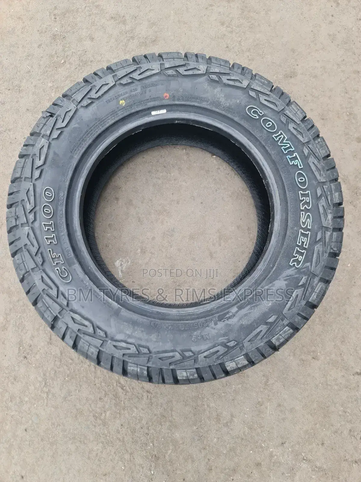 205 /70 R15 Comforser Tyres (All Terrrain)