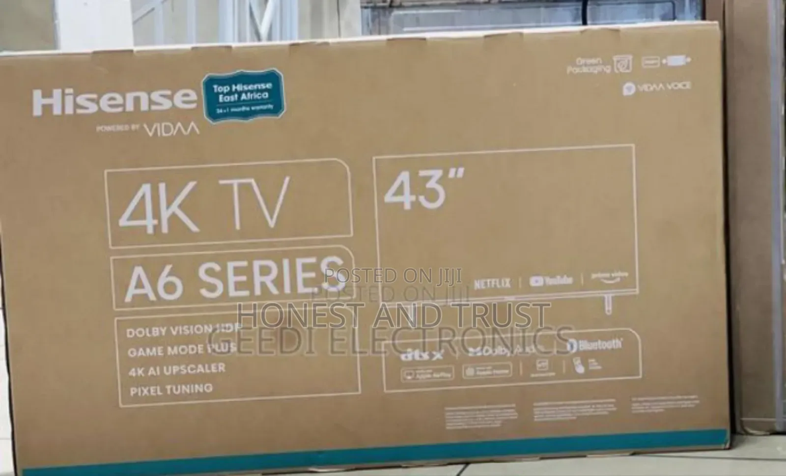 Hisense 43 Inches Tv