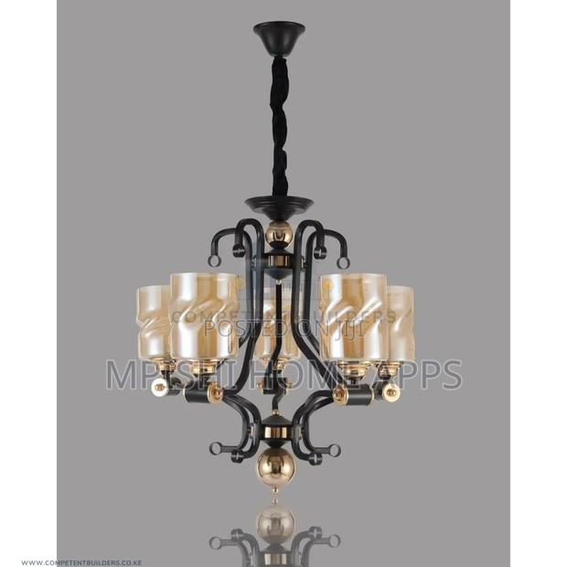 5 Glasses Pendant Light