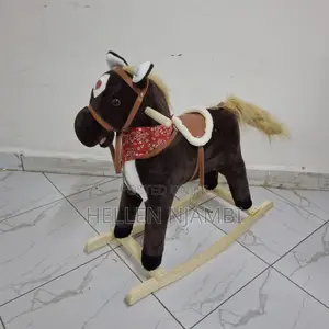 Wooden Rocking Horse for Kids