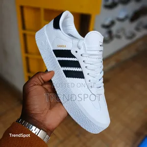 Adidas Samba Double Soal White