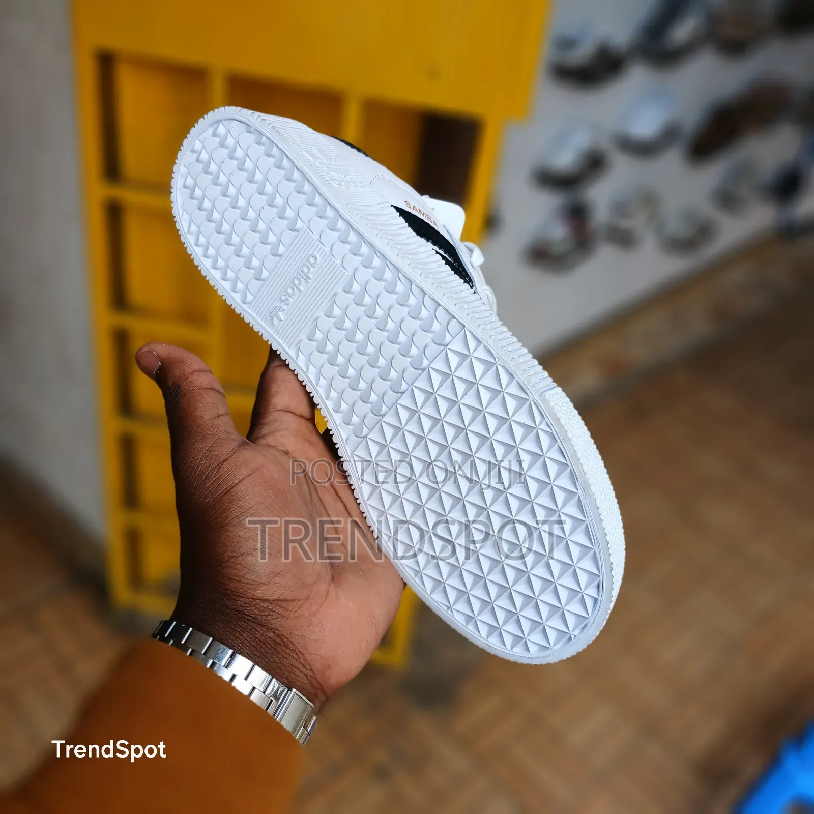 Adidas Samba Double Soal White