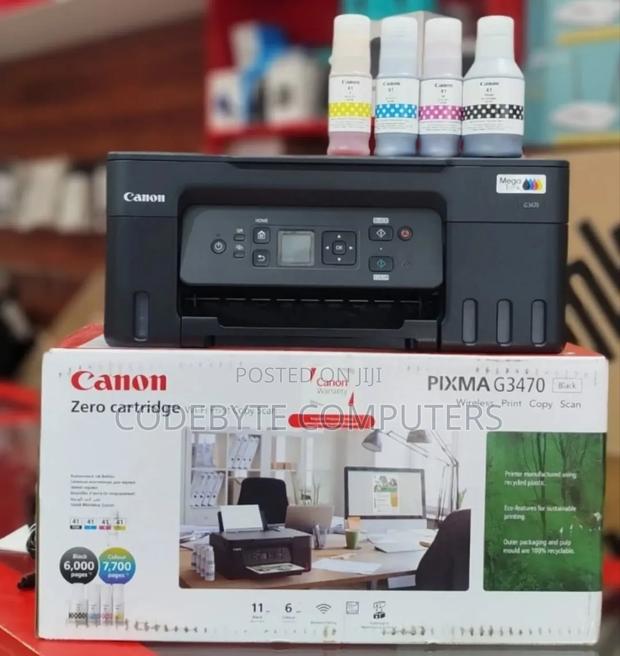 Canon Pixma G3470 Wireless Printer - main view