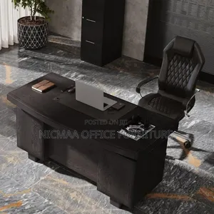 Modern Ergonomic Sterling Genuine Leather Executive Chair: