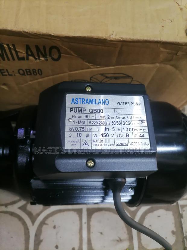 Highly Available 1.0hp Astramilano Booster Pump