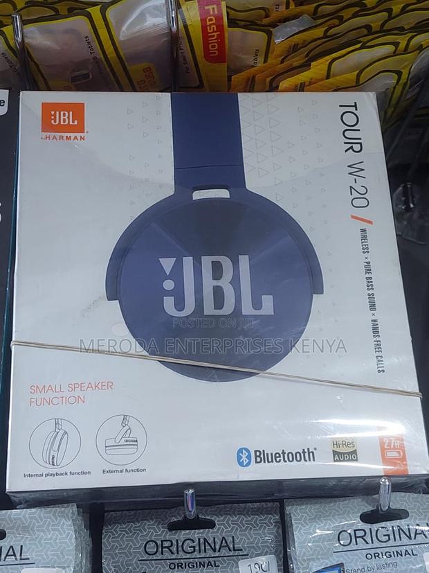 Tour W-20 JBL Headphones Wireless Blue