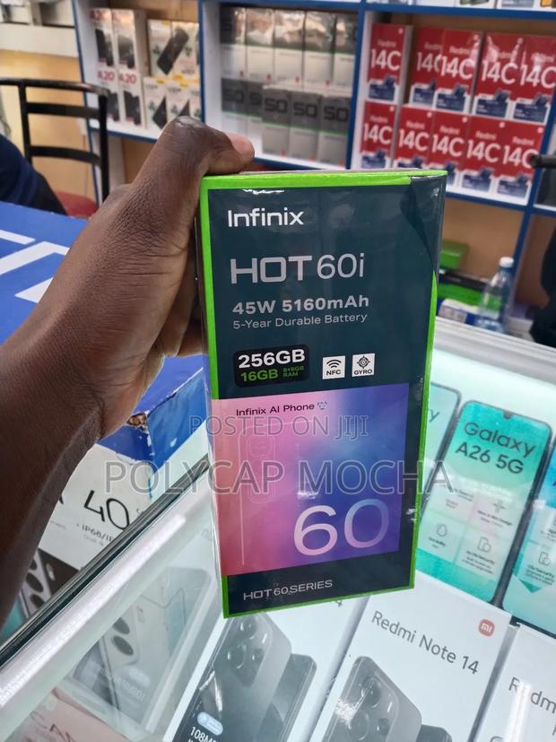 New Infinix Hot 50i 128 GB Black - thumbnail 3