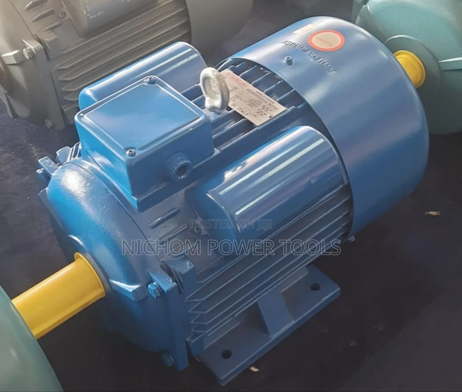 Astramilano 7.5hp Electric Motor/High/Low Speed Motor