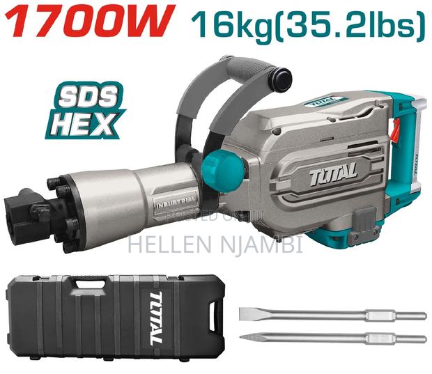 Total 1700w Demolition Breaker 16kg