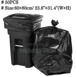 50pcs/Set Large Size Garbage /Trash Bags