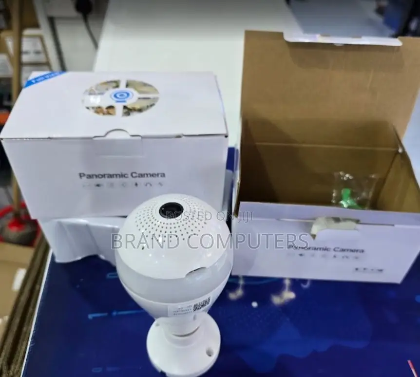 V380pro Wifi Bulb Home Nanny Camera