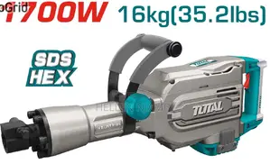 Total 16kg 1700w Demolition Hammer Breaker
