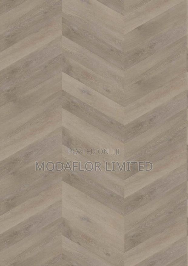 Stylish Herringbone Dry Back Vinyl Flooring – 595x119x2.5mm - main view