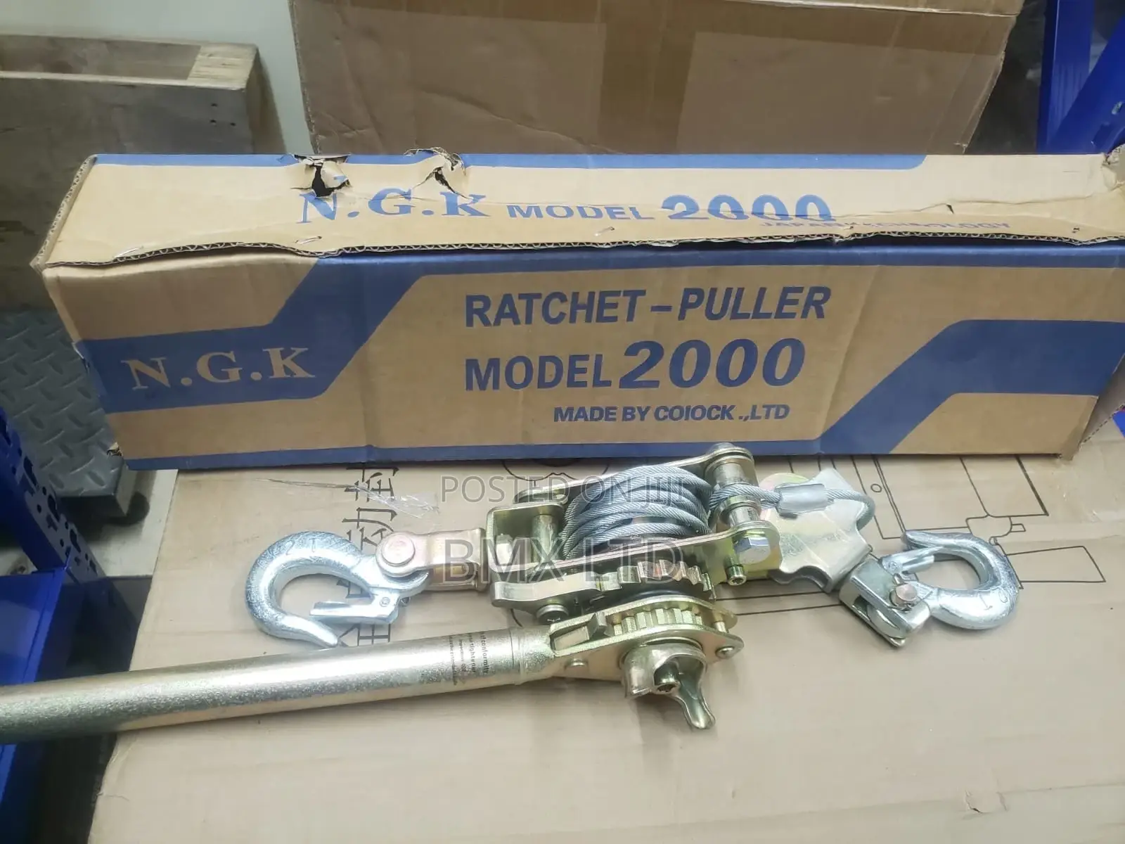 The Ultimate Ratchet-Puller – NGK Model 2000 | High-Capacity