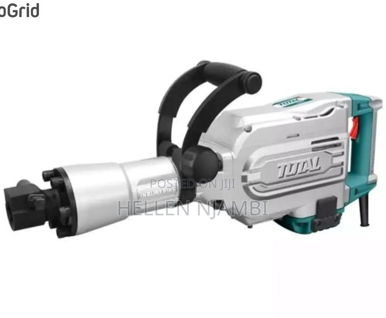 Total Industrial 1700w 16kg Demolition Hammer Breaker