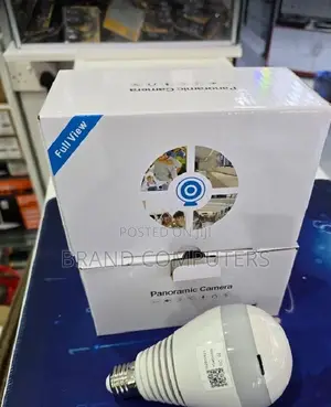 360° Surveillance Smart Nanny Bulb Camera