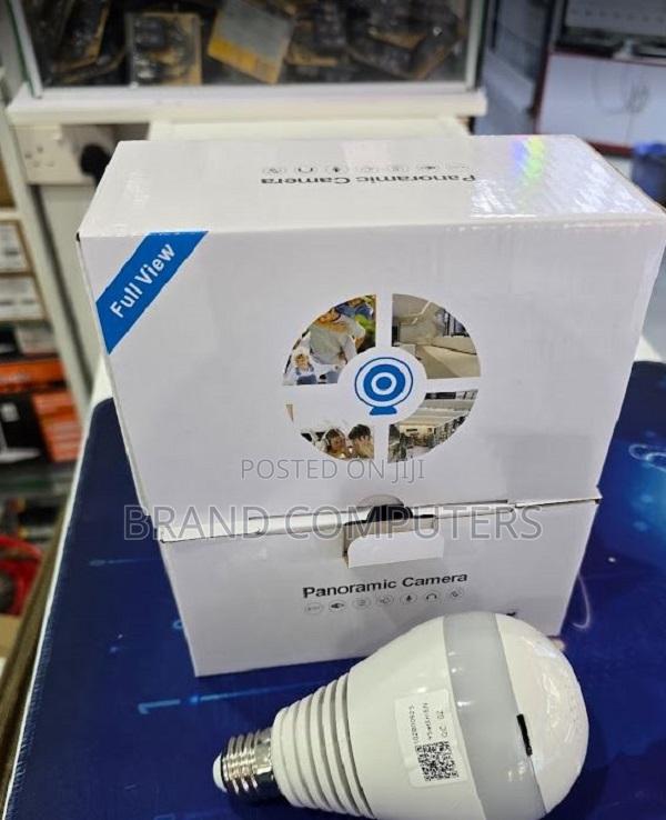 360° Surveillance Smart Nanny Bulb Camera