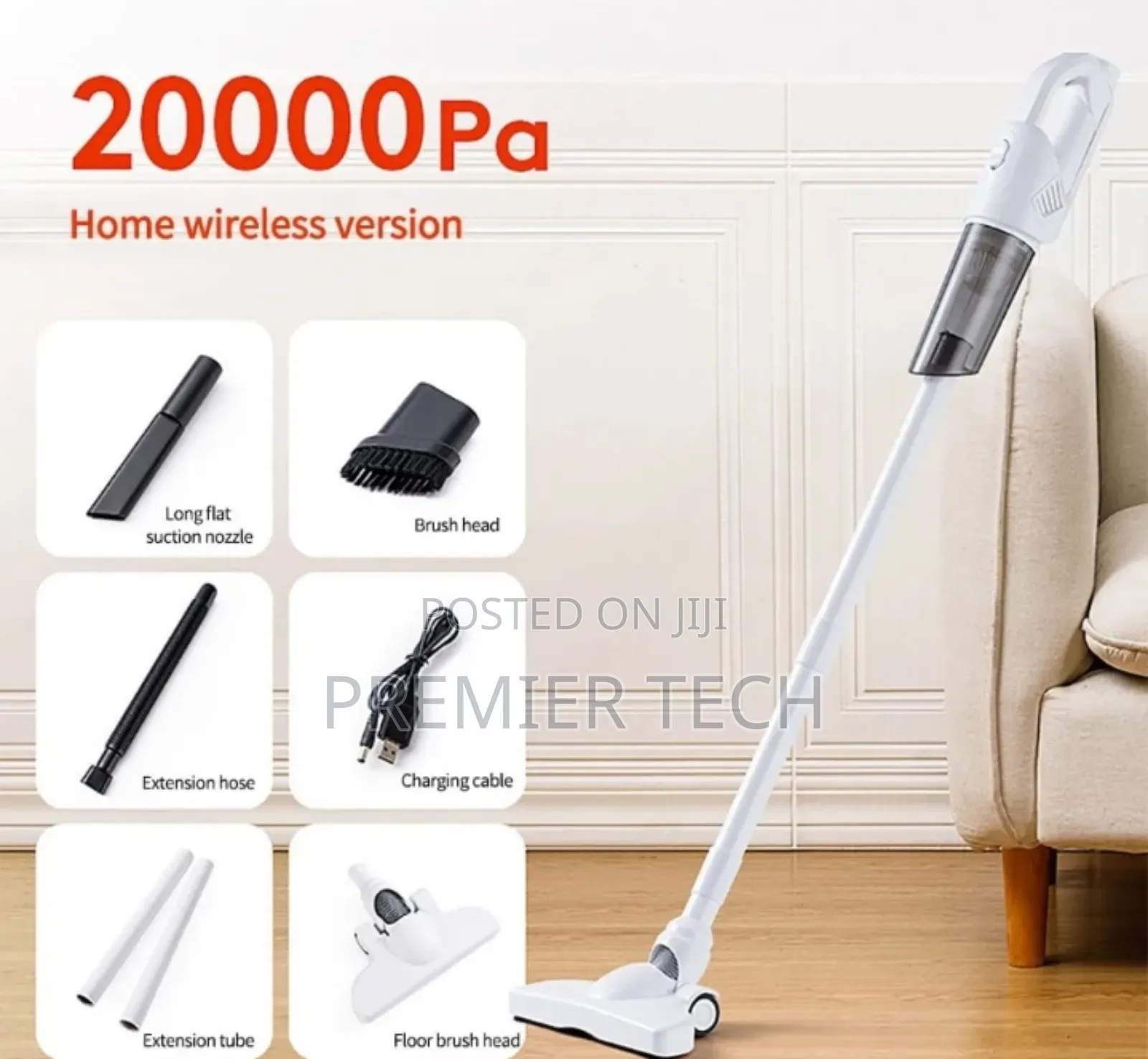 20,000pa Wet and Dry Vacuum Cleaner
