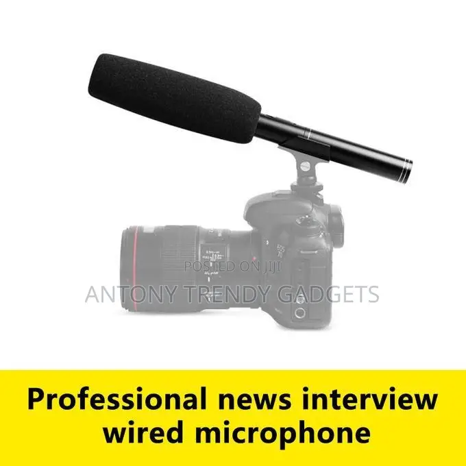 Panasonic Broadcast Mic – Long Range Audio Capture Mic