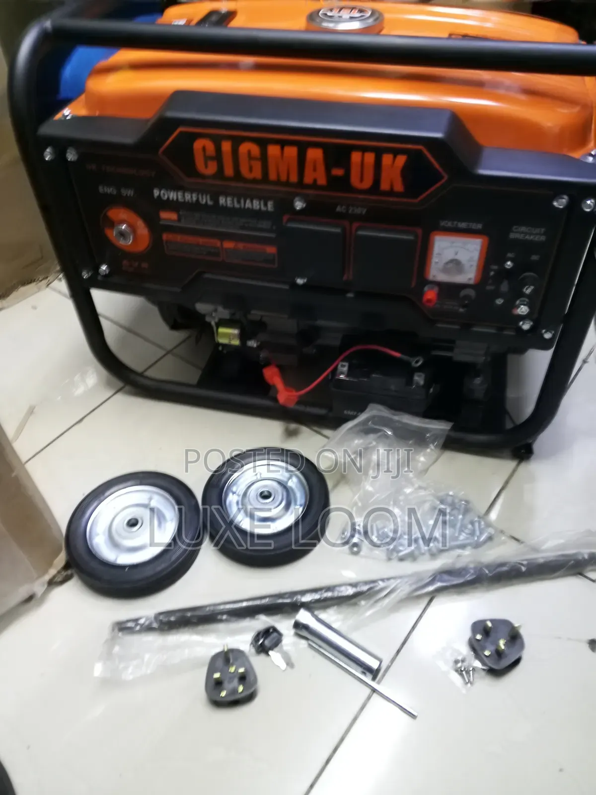 Cigma Uk Generator 7.5kva 10hp Petrol