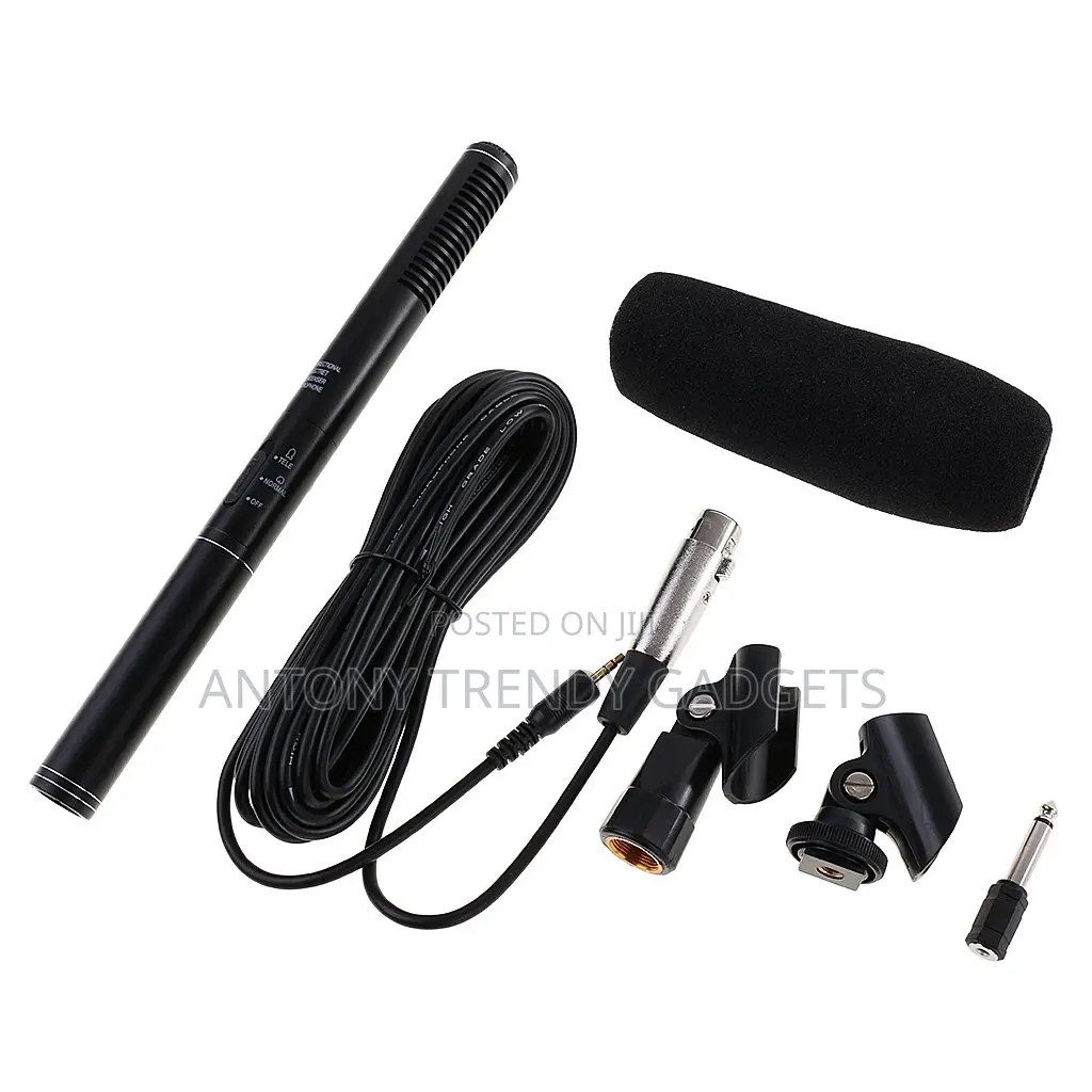 Panasonic Professional Mic Long Range Uni-Directional Audio