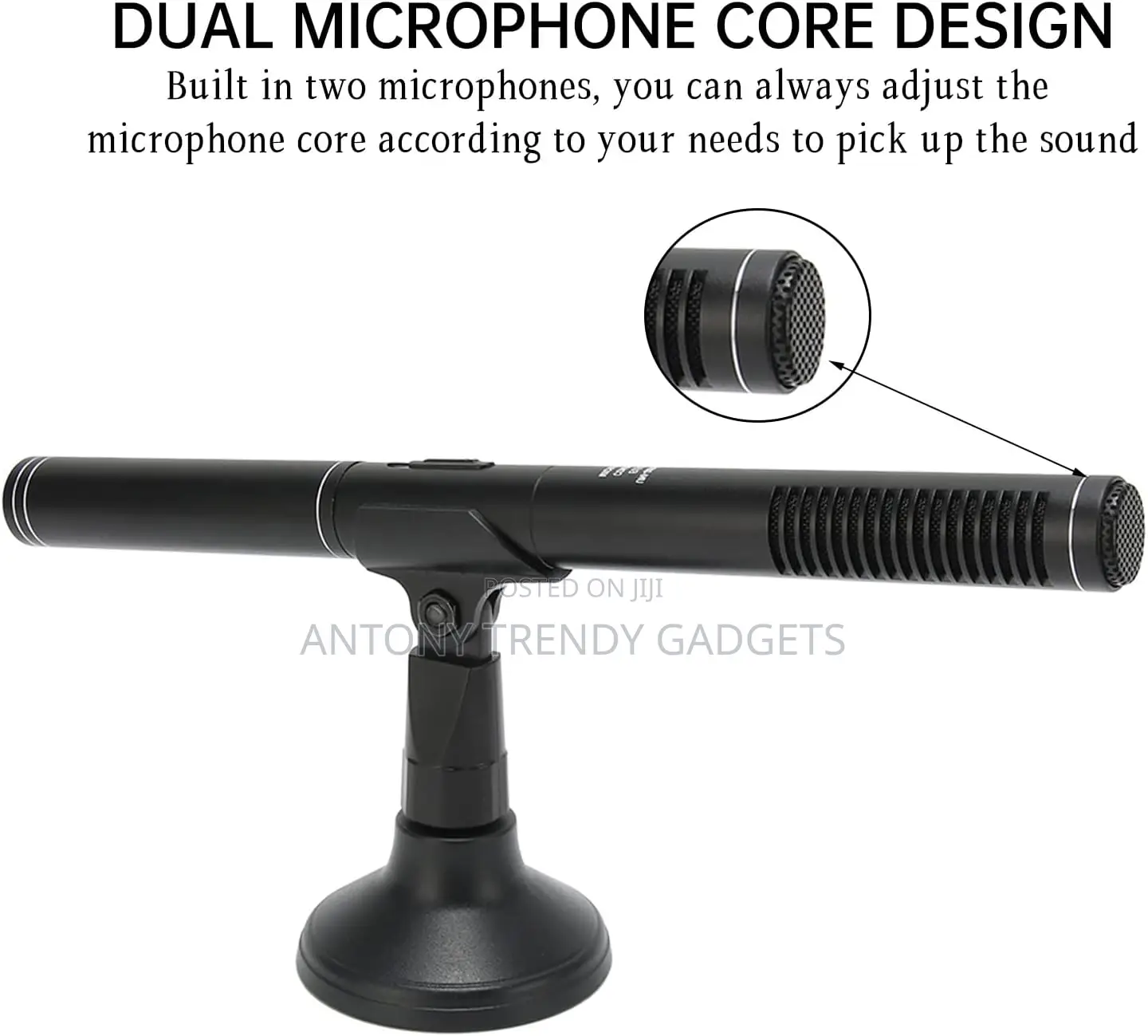 Panasonic Electret Mic – Directional Mic for Video Shoots