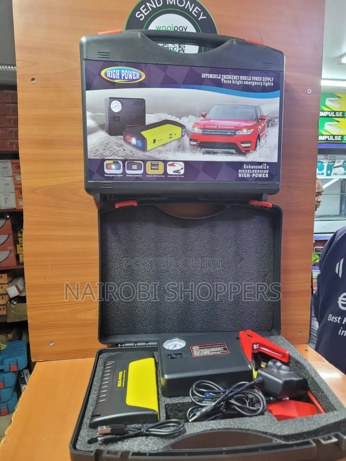 Car Jump Starter Kit
