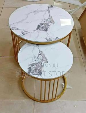 New Marble Top Nesting Coffee Tables – Stylish Luxury - thumbnail 2