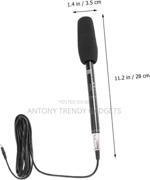 Panasonic Shotgun Microphone – Clear Voice Pickup Mic